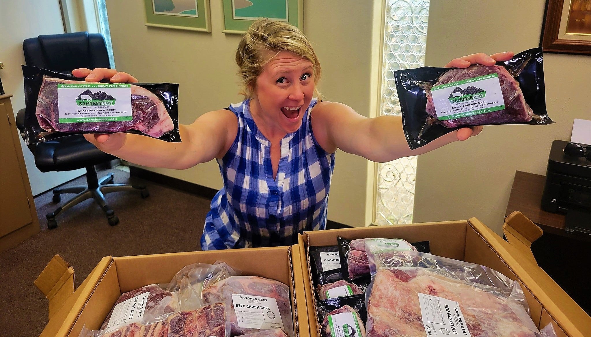 World Class Steak Stocker Box