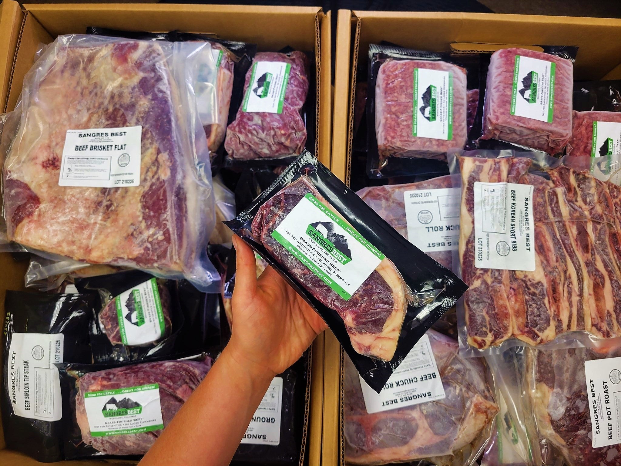 2026 Steak & Ground Beef Combo Box - 30 lb