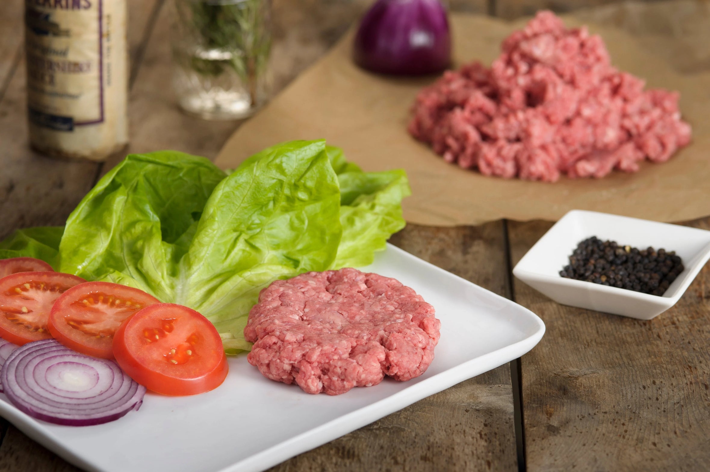 2025 1/3 Pound Hamburger Patty Box - 10 lb