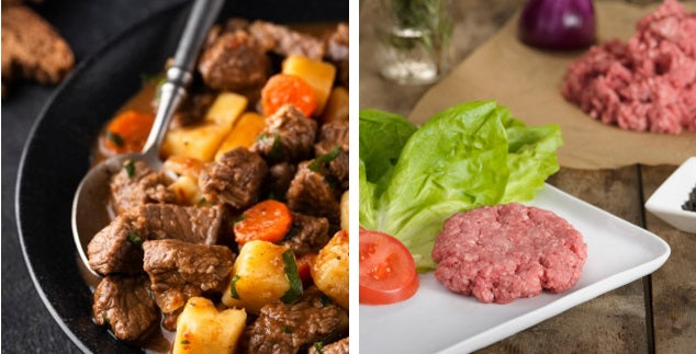 2025 Roast & Ground Beef Combo Box - 50 lb